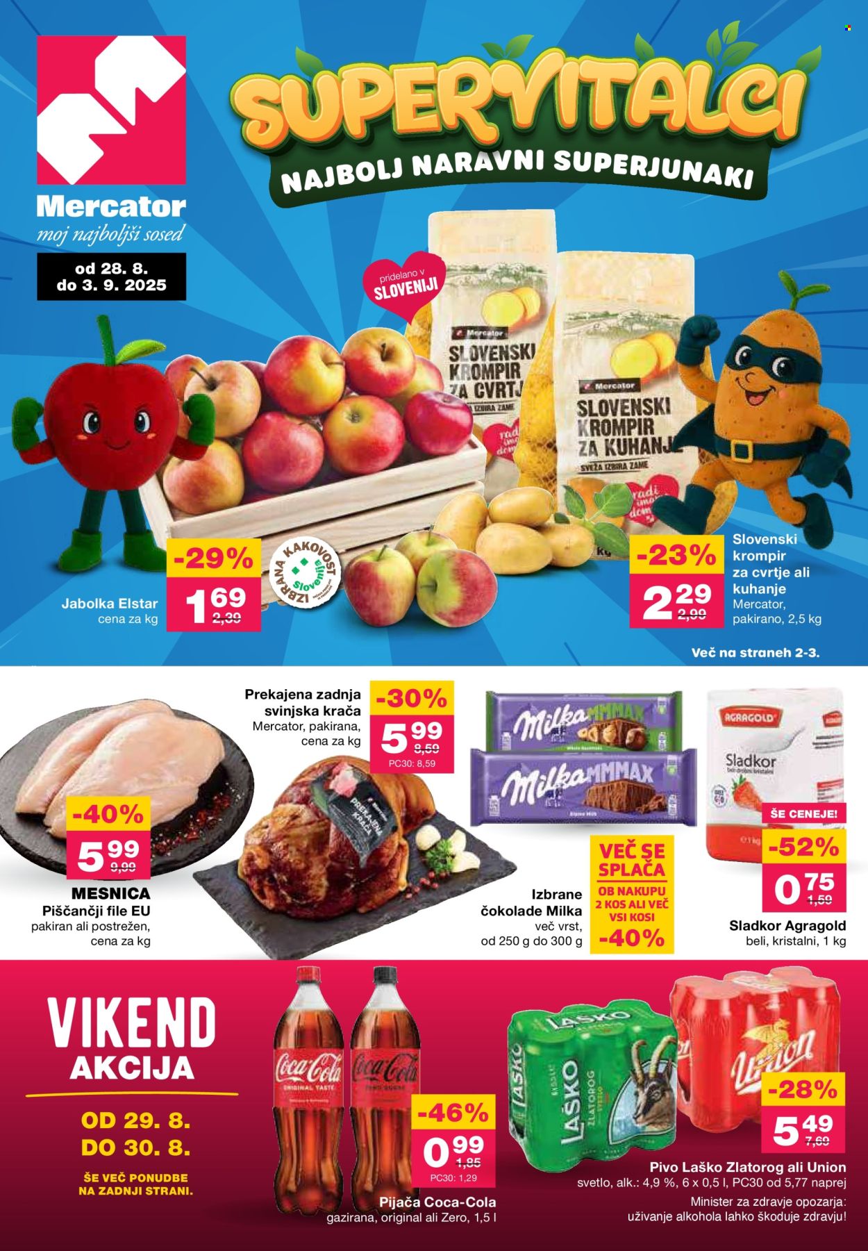 Mercator katalog - 28.8.2025 - 3.9.2025. Stran 1