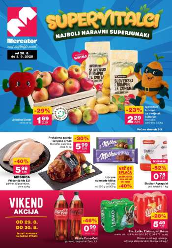Mercator katalog - 28.8.2025 - 3.9.2025.