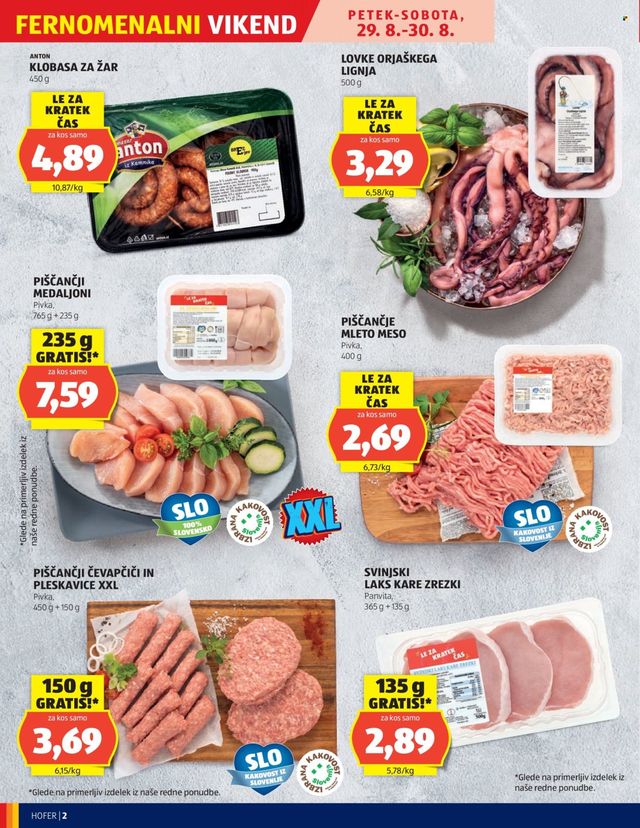 Hofer katalog - 28.8.2025 - 6.9.2025. Stran 2