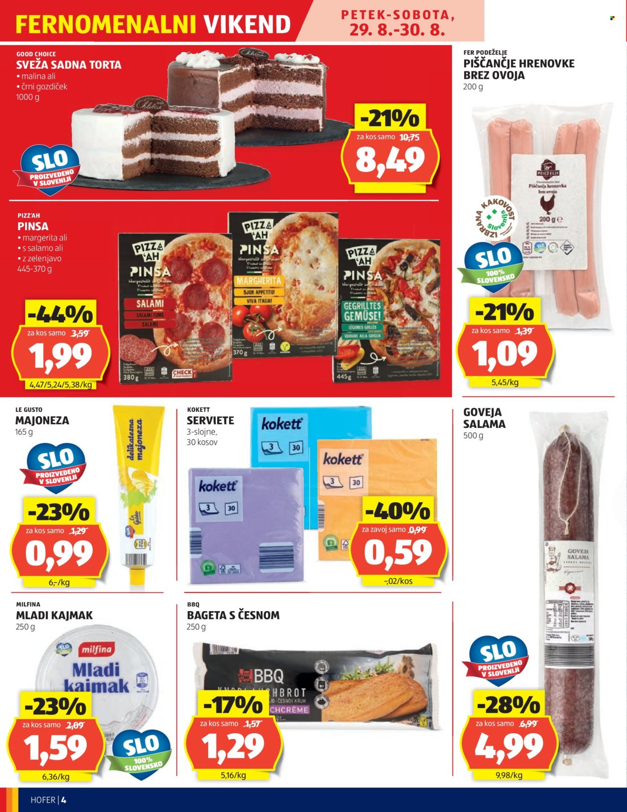 Hofer katalog - 28.8.2025 - 6.9.2025. Stran 4