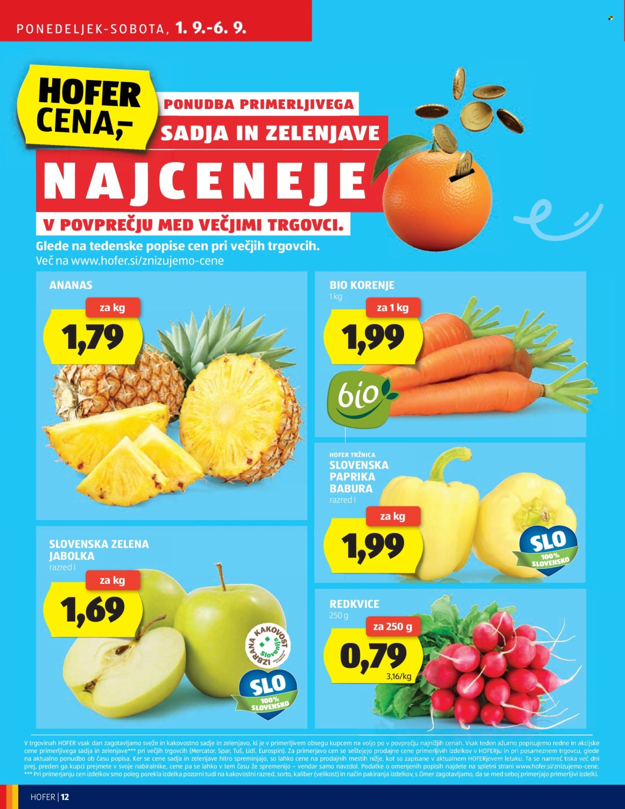 Hofer katalog - 28.8.2025 - 6.9.2025. Stran 12