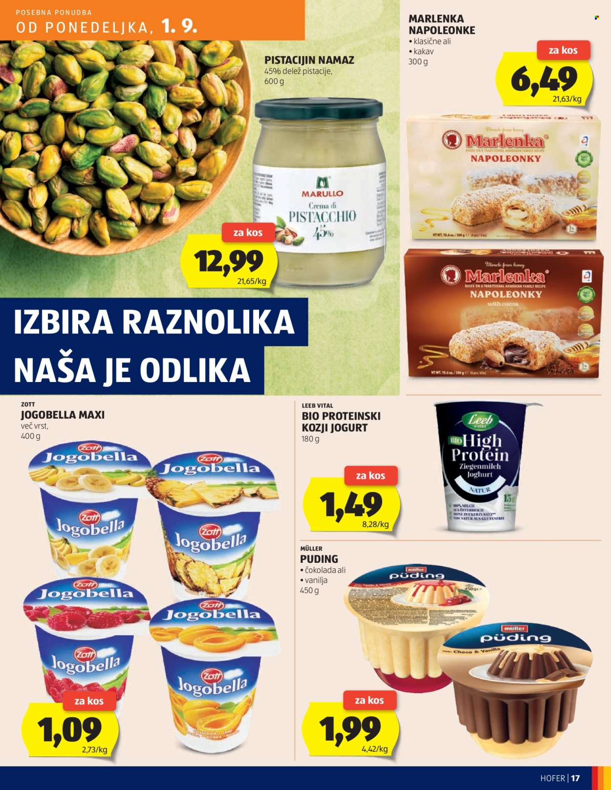 Hofer katalog - 28.8.2025 - 6.9.2025. Stran 17