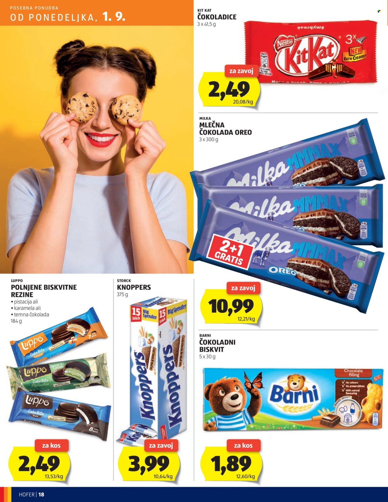 Hofer katalog - 28.8.2025 - 6.9.2025. Stran 18