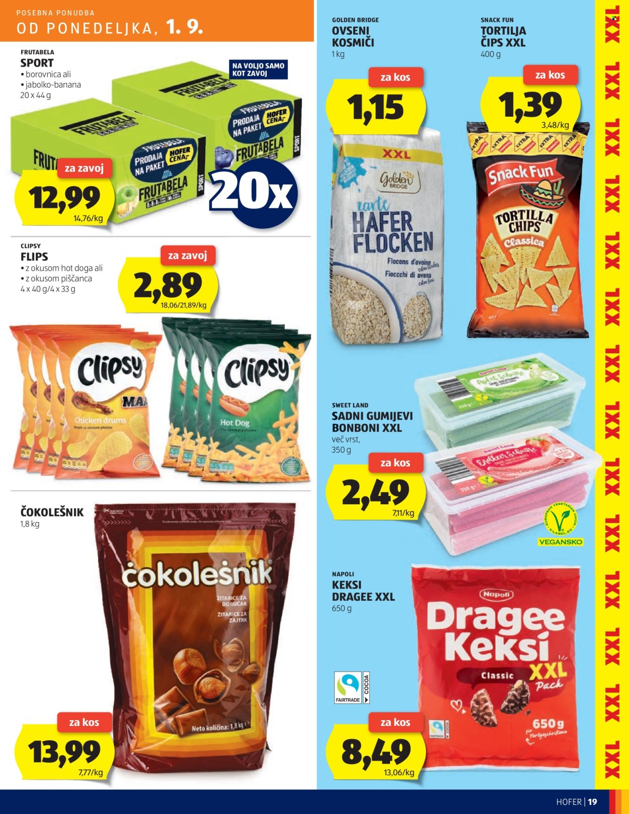 Hofer katalog - 28.8.2025 - 6.9.2025. Stran 19