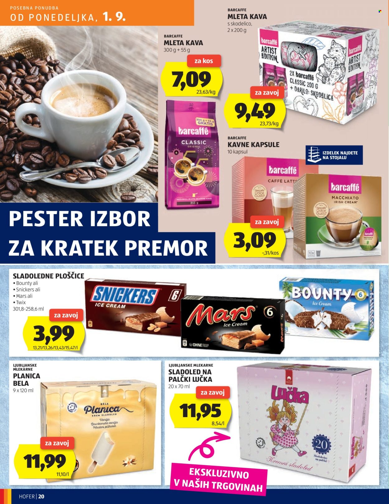 Hofer katalog - 28.8.2025 - 6.9.2025. Stran 20