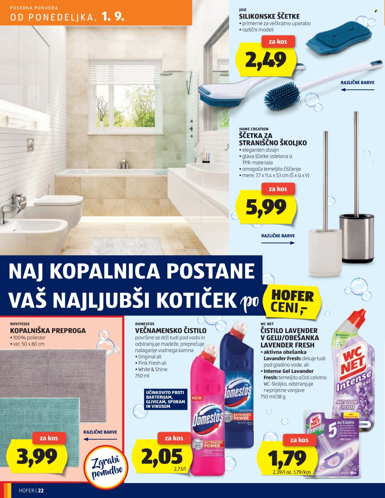 Hofer katalog - 28.8.2025 - 6.9.2025. Stran 22