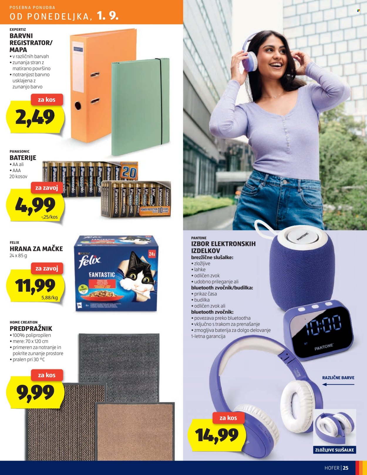 Hofer katalog - 28.8.2025 - 6.9.2025. Stran 25