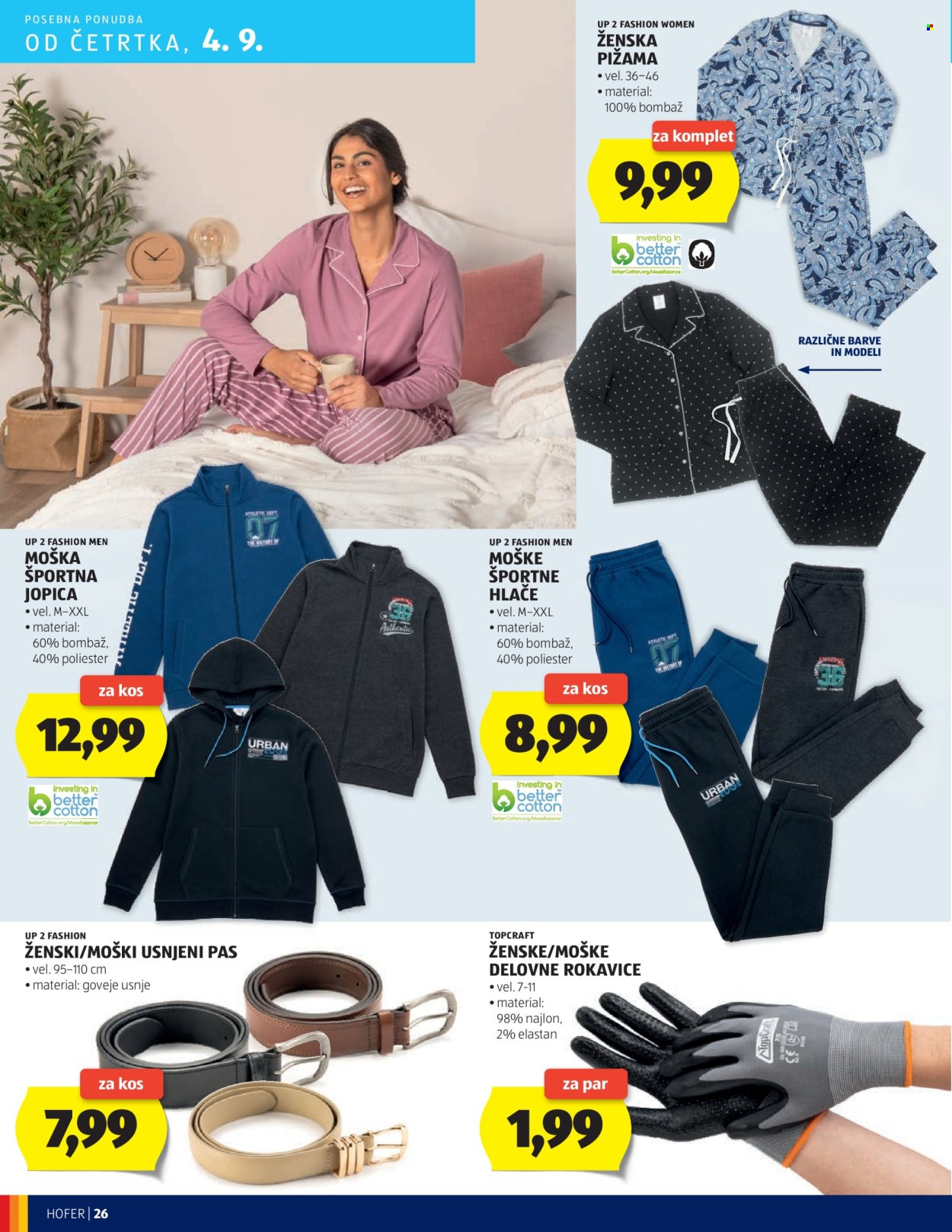 Hofer katalog - 28.8.2025 - 6.9.2025. Stran 26