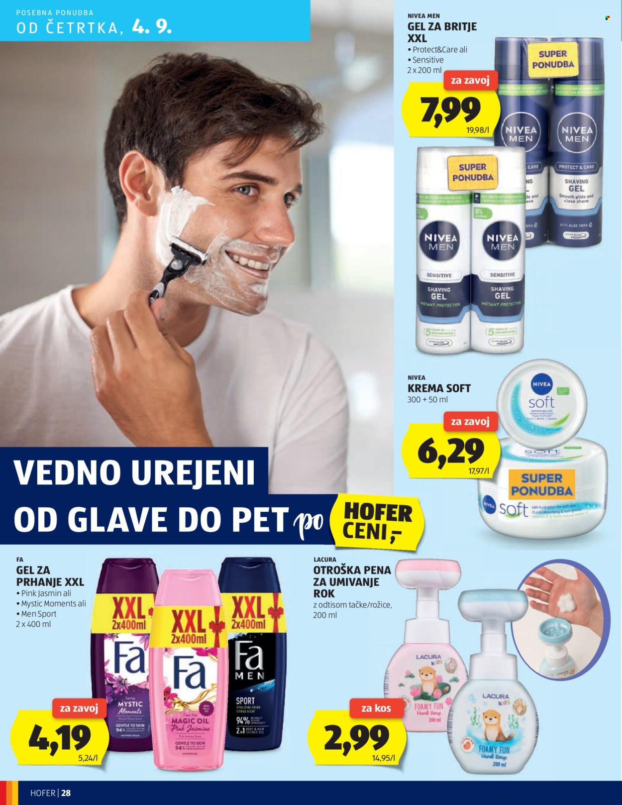 Hofer katalog - 28.8.2025 - 6.9.2025. Stran 28