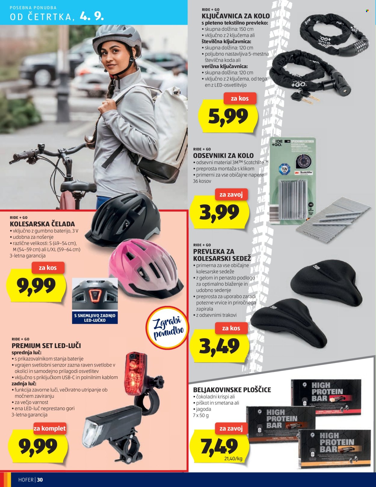 Hofer katalog - 28.8.2025 - 6.9.2025. Stran 30