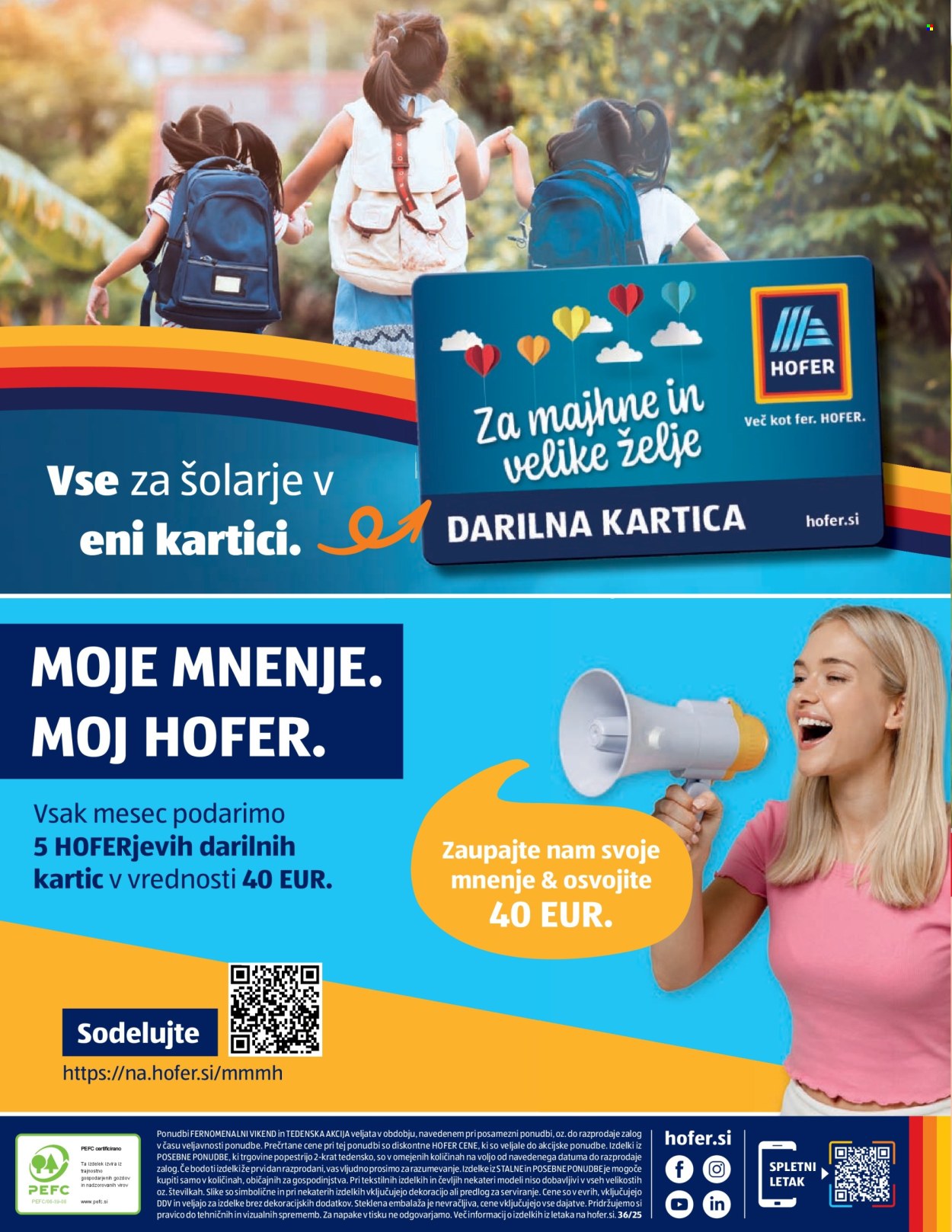 Hofer katalog - 28.8.2025 - 6.9.2025. Stran 32