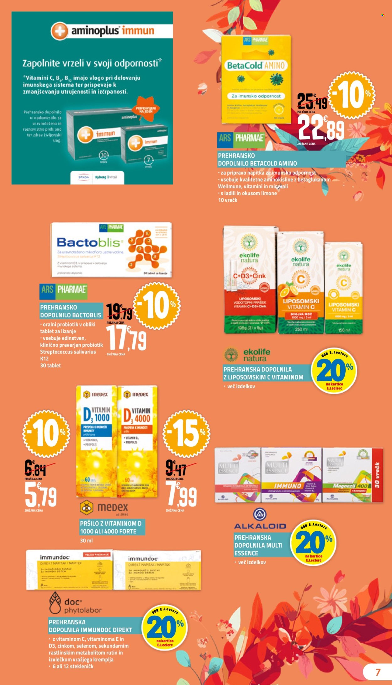 E.Leclerc katalog - 29.8.2025 - 13.9.2025. Stran 7