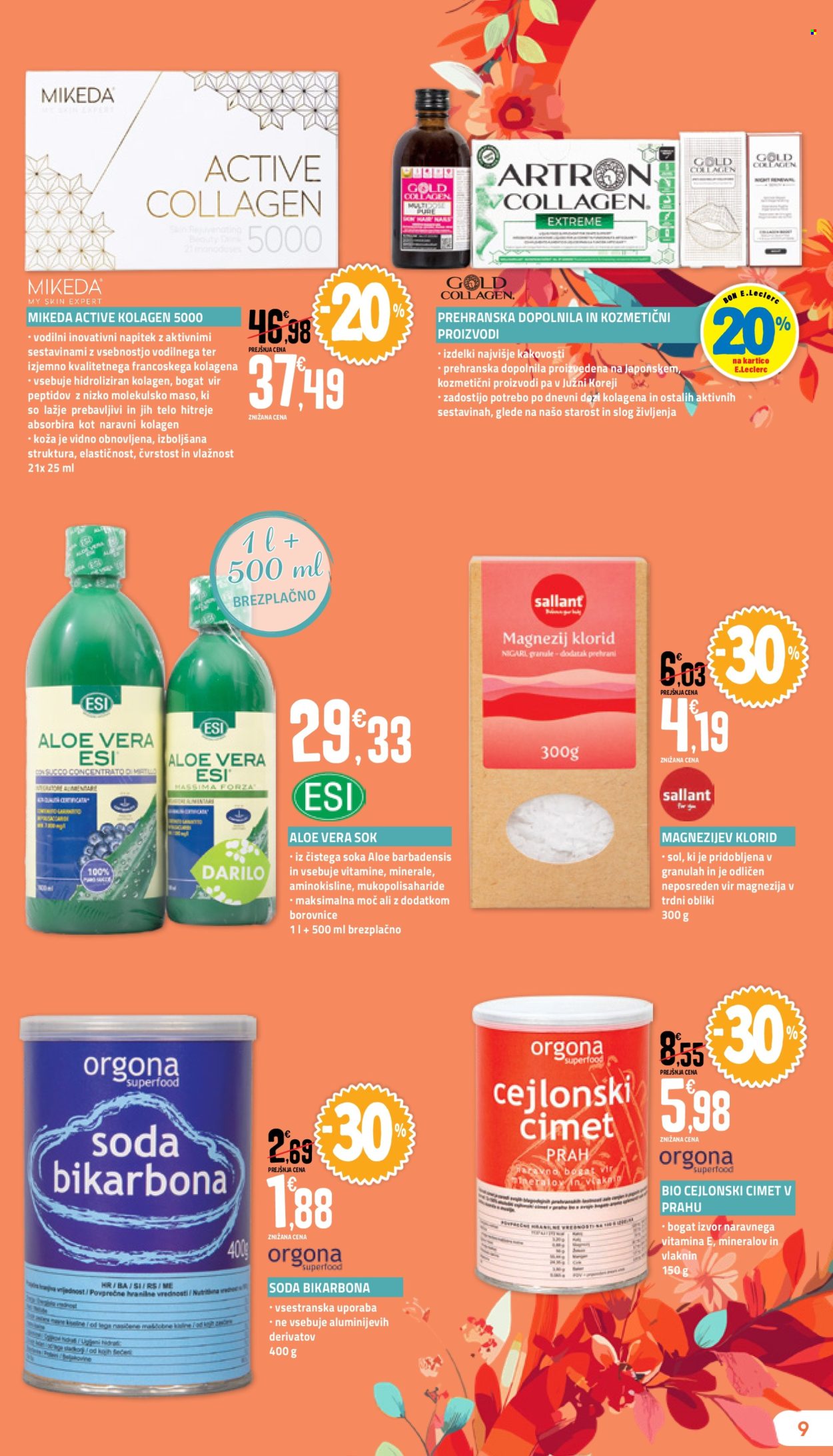 E.Leclerc katalog - 29.8.2025 - 13.9.2025. Stran 9