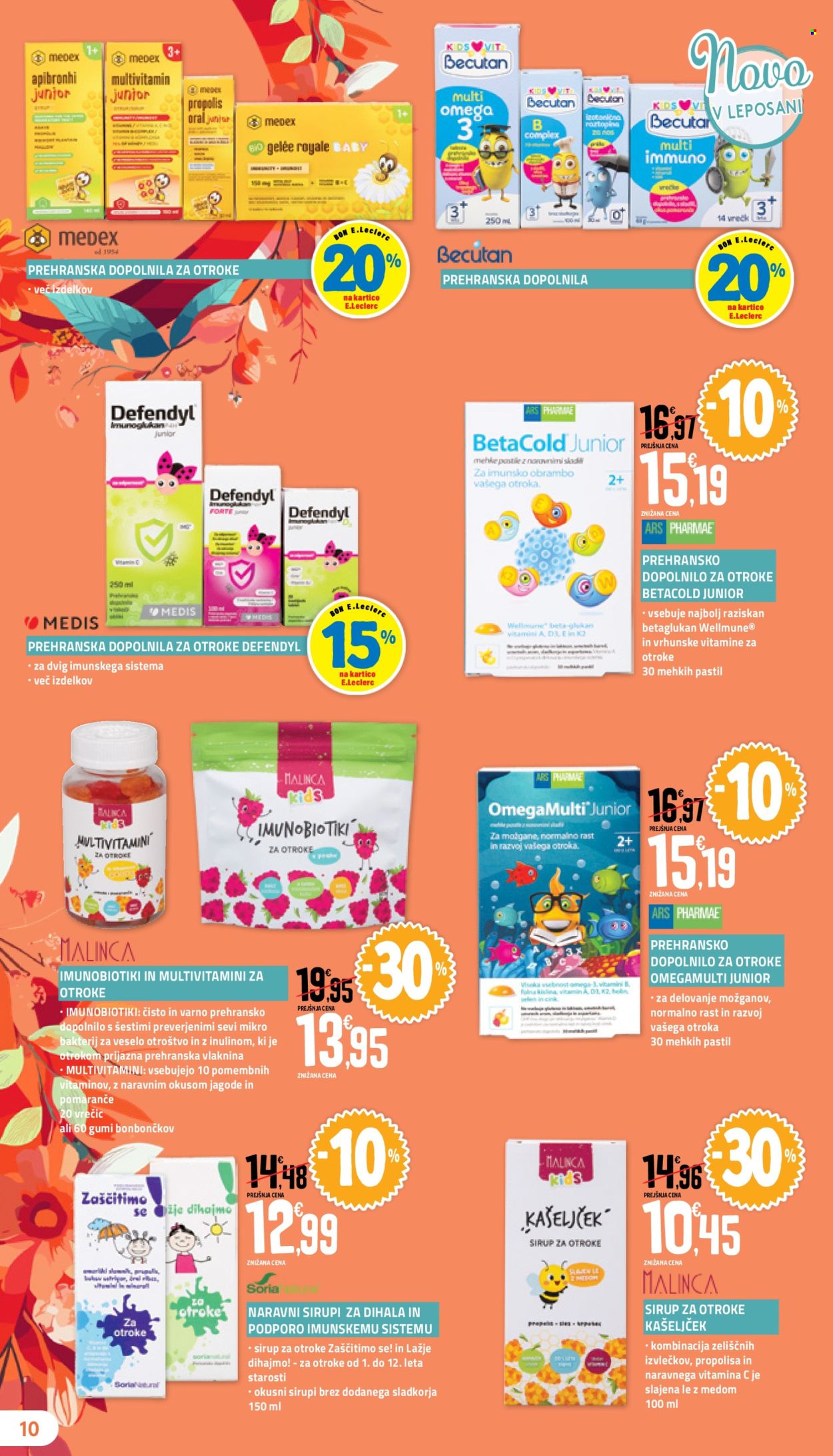 E.Leclerc katalog - 29.8.2025 - 13.9.2025. Stran 10