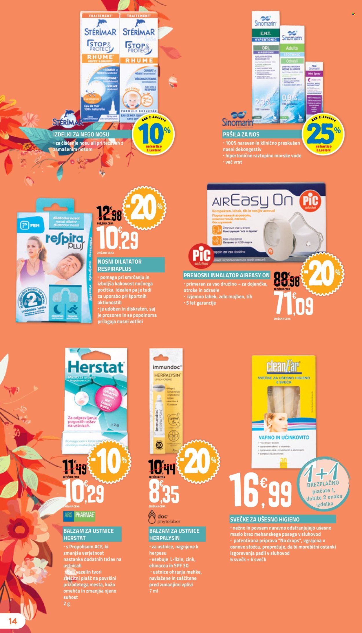 E.Leclerc katalog - 29.8.2025 - 13.9.2025. Stran 14