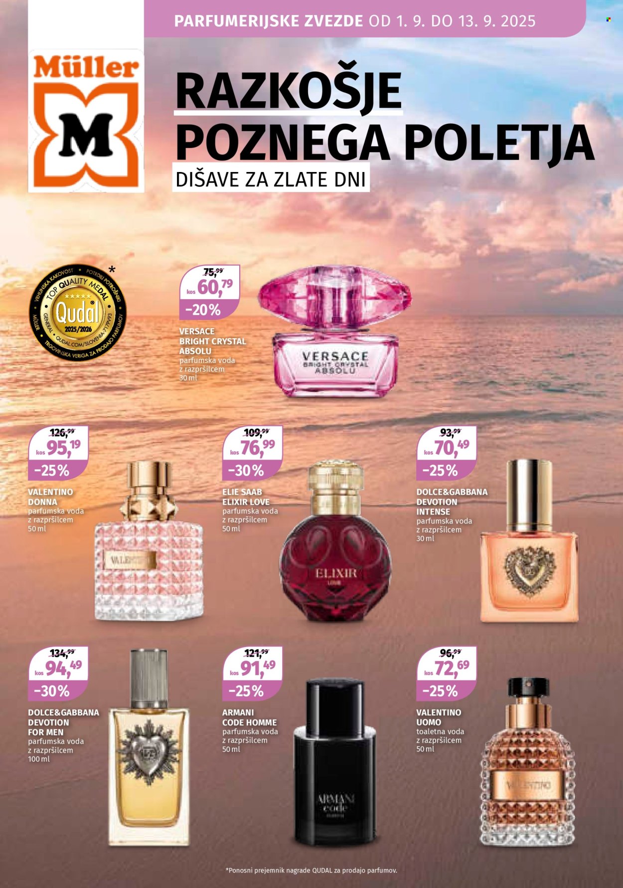 Müller katalog - 1.9.2025 - 13.9.2025. Stran 1