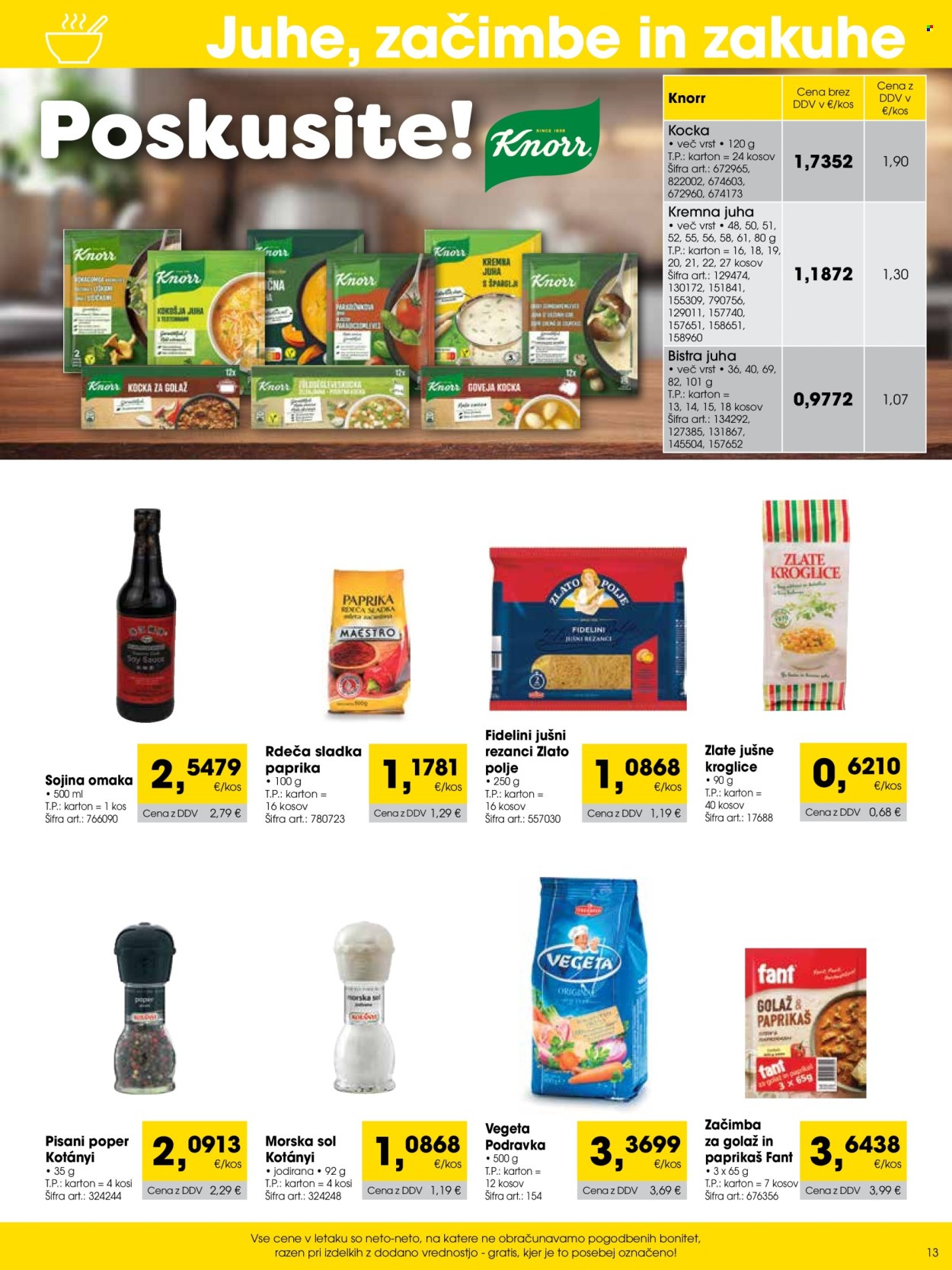 Tuš Cash & Carry katalog - 1.9.2025 - 30.9.2025. Stran 13