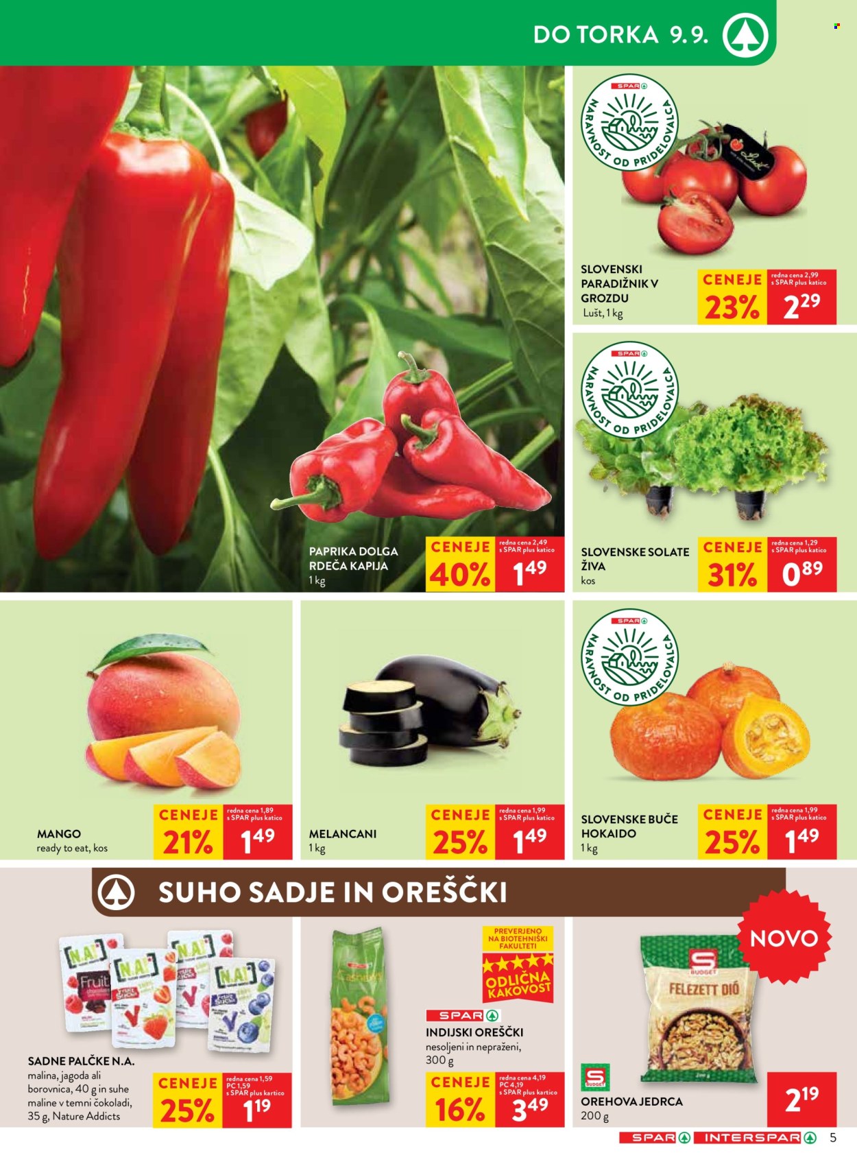 SPAR katalog - 3.9.2025 - 9.9.2025. Stran 5