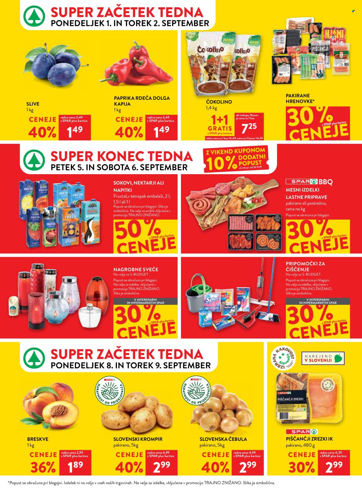 SPAR katalog - 3.9.2025 - 9.9.2025. Stran 30
