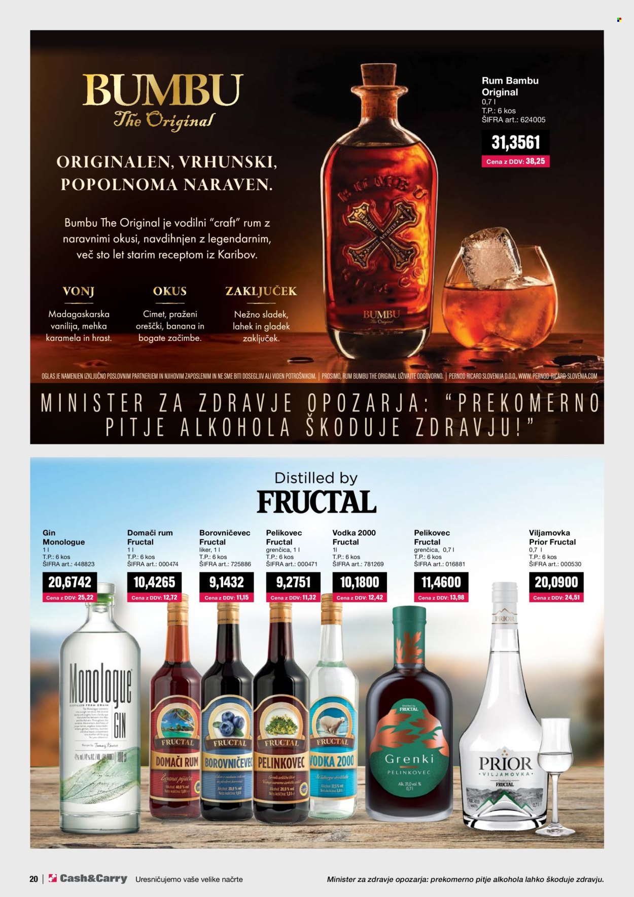 Mercator Cash & Carry katalog - 1.9.2025 - 30.9.2025. Stran 20