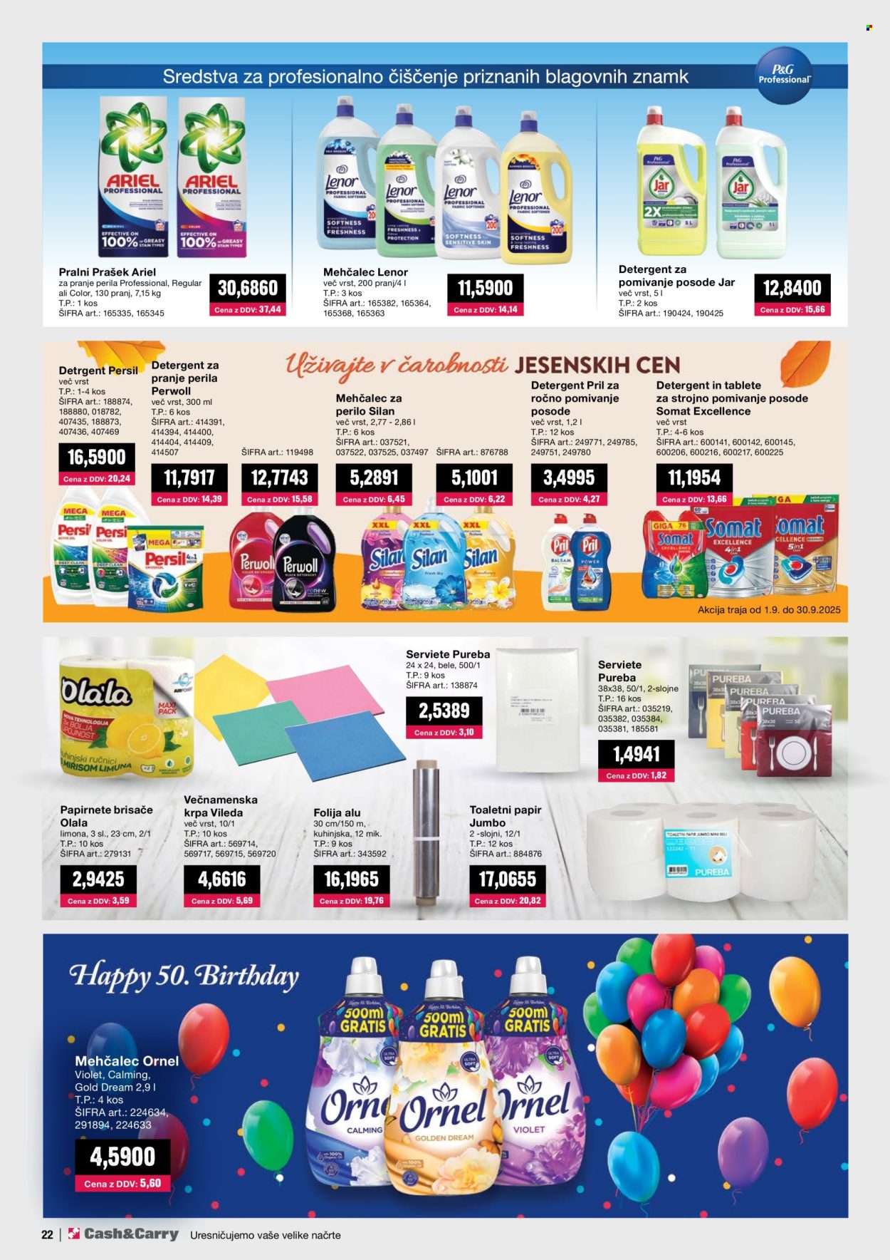Mercator Cash & Carry katalog - 1.9.2025 - 30.9.2025. Stran 22