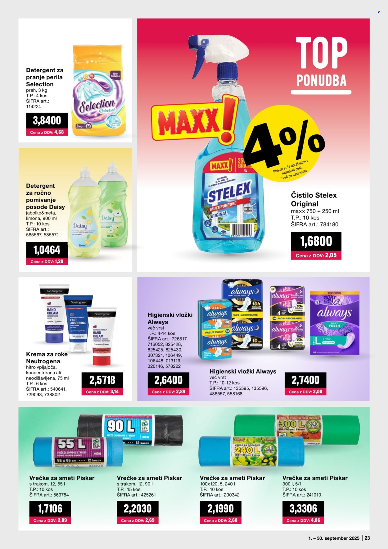 Mercator Cash & Carry katalog - 1.9.2025 - 30.9.2025. Stran 23