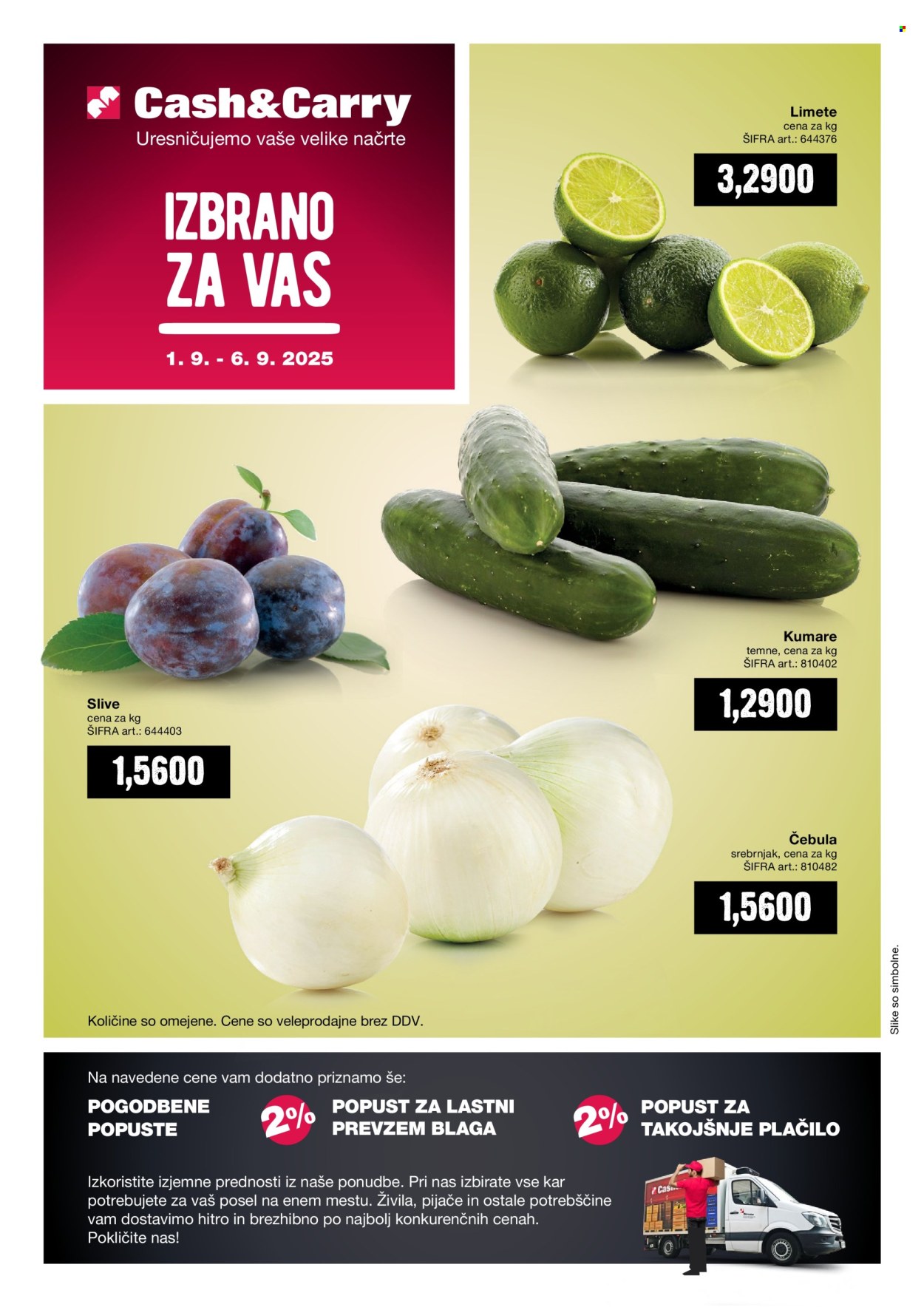 Mercator Cash & Carry katalog - 1.9.2025 - 6.9.2025. Stran 1