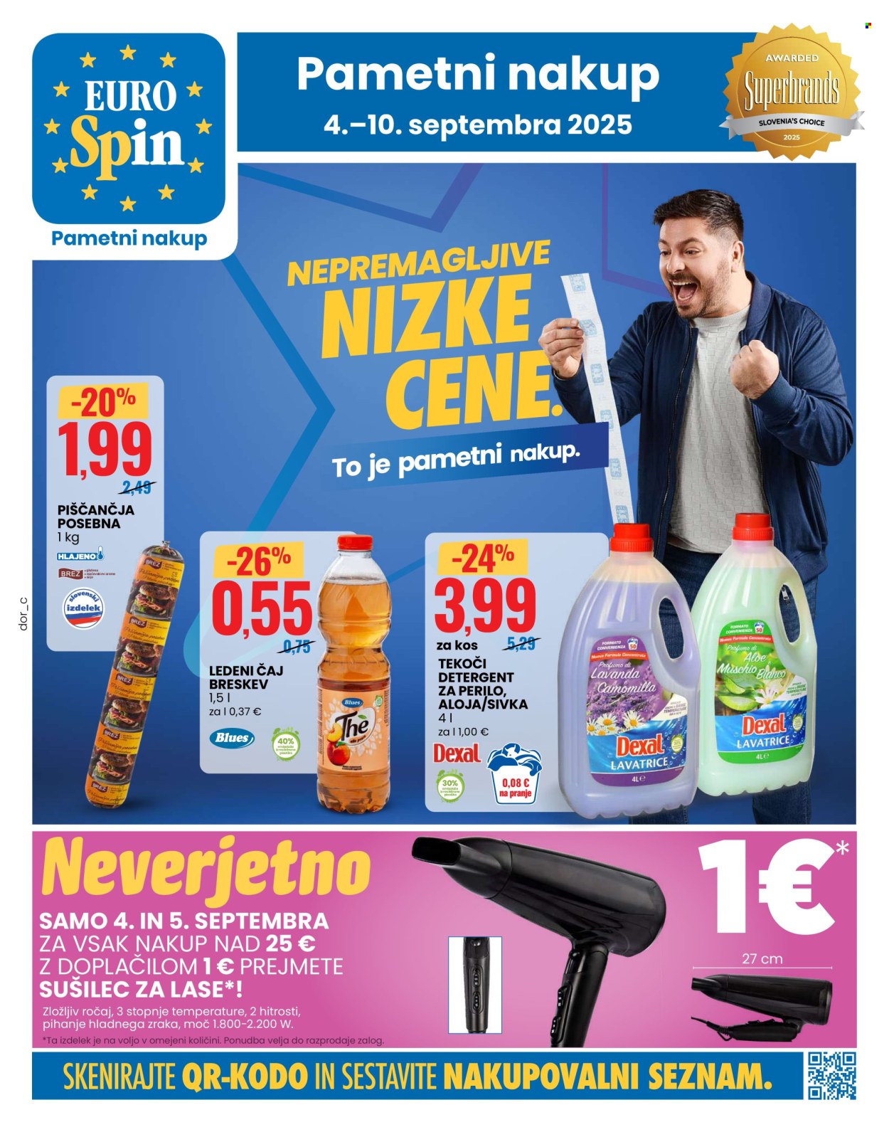EuroSpin katalog - 4.9.2025 - 10.9.2025. Stran 1