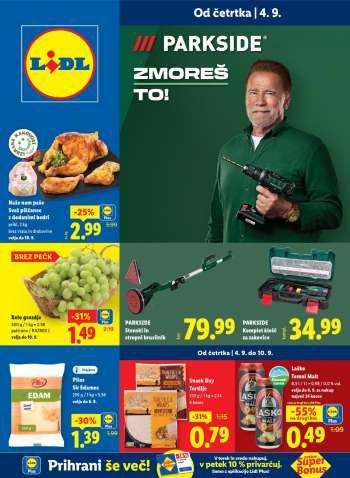 Lidl katalog - 4.9.2025 - 10.9.2025.