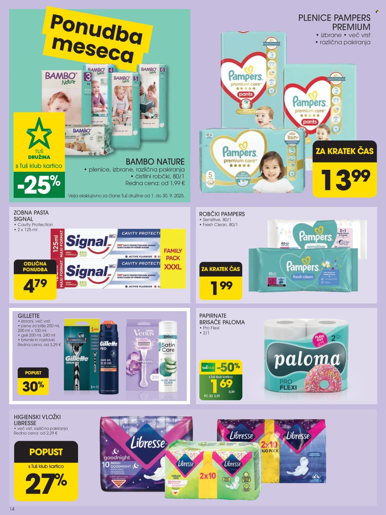 Tuš katalog - 3.9.2025 - 9.9.2025. Stran 14