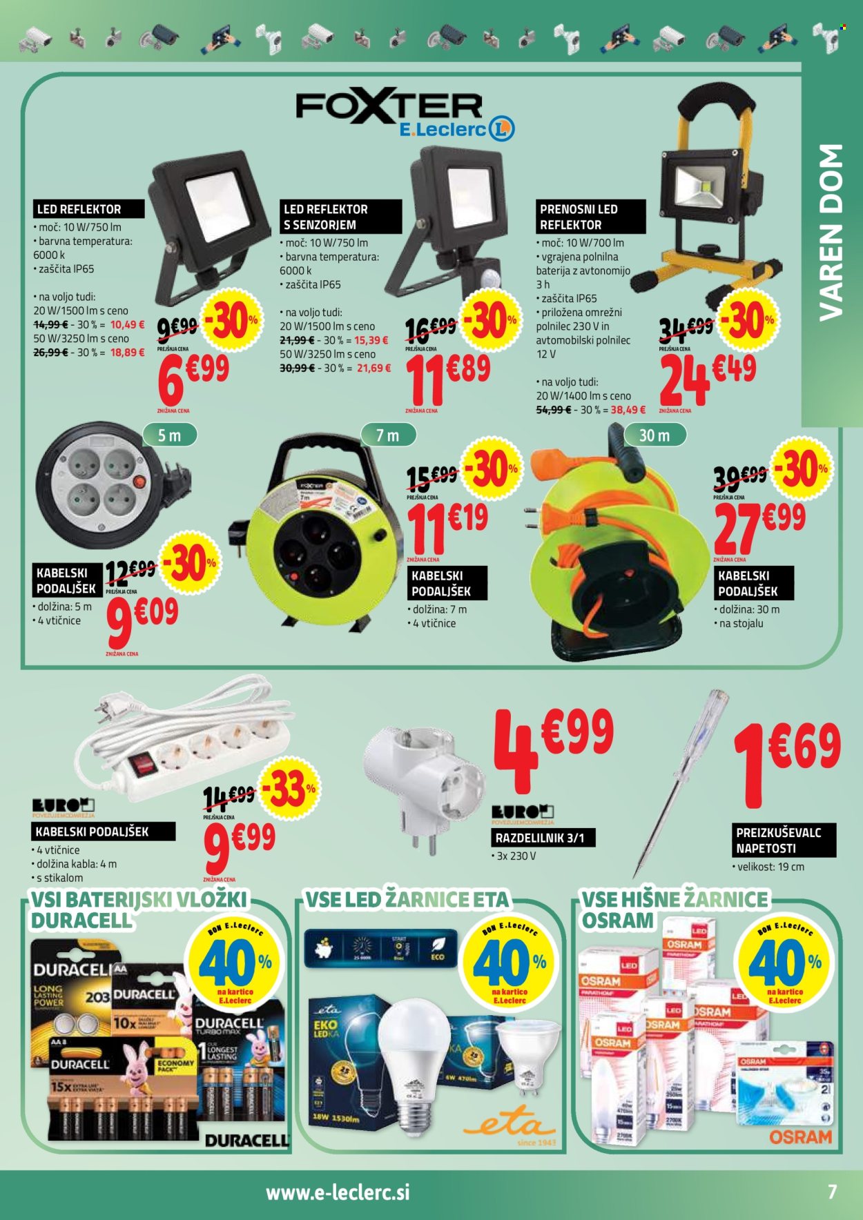 E.Leclerc katalog - 3.9.2025 - 13.9.2025. Stran 7