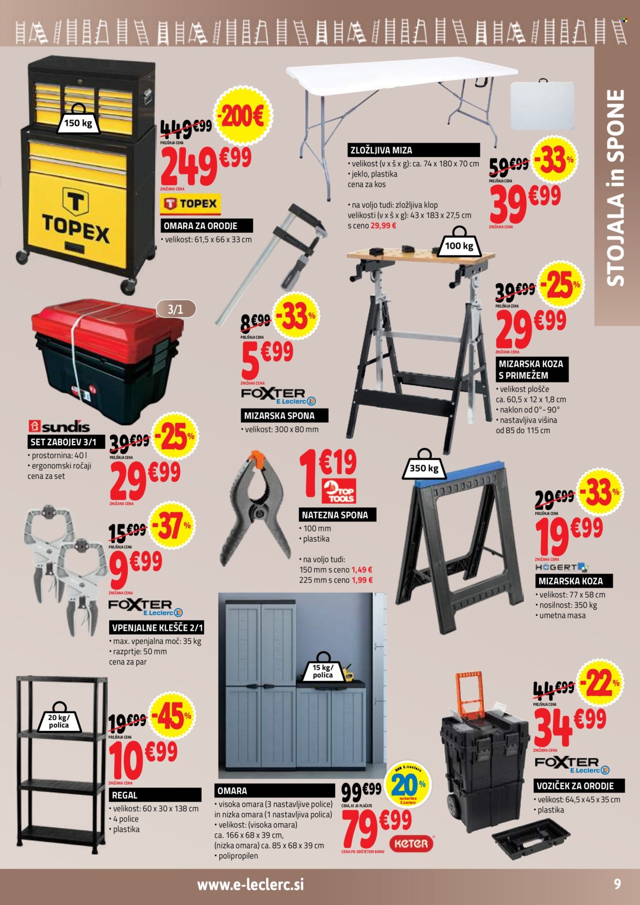 E.Leclerc katalog - 3.9.2025 - 13.9.2025. Stran 9