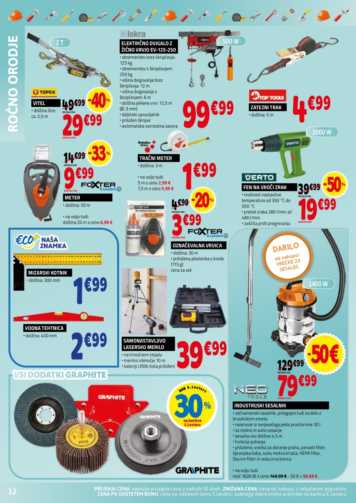 E.Leclerc katalog - 3.9.2025 - 13.9.2025. Stran 12