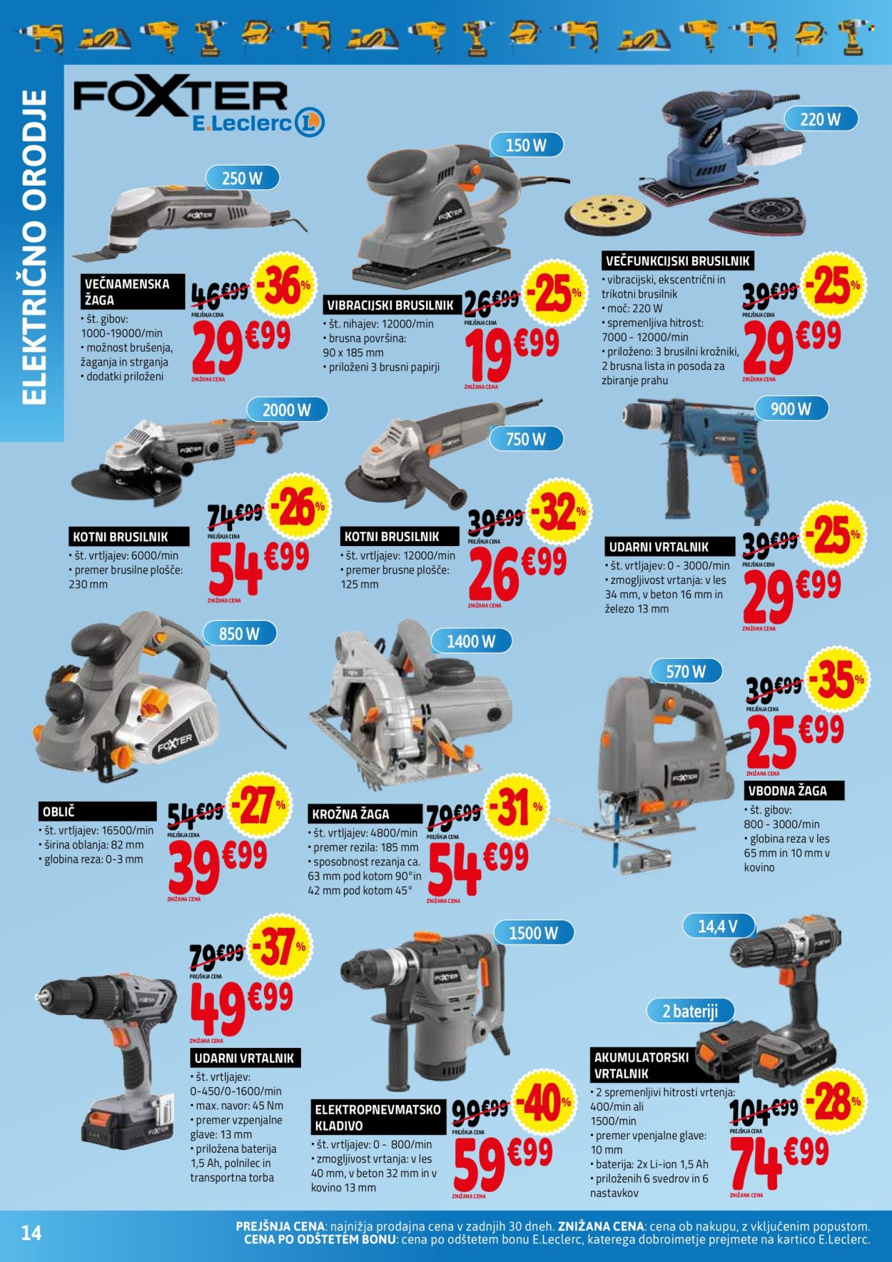 E.Leclerc katalog - 3.9.2025 - 13.9.2025. Stran 14