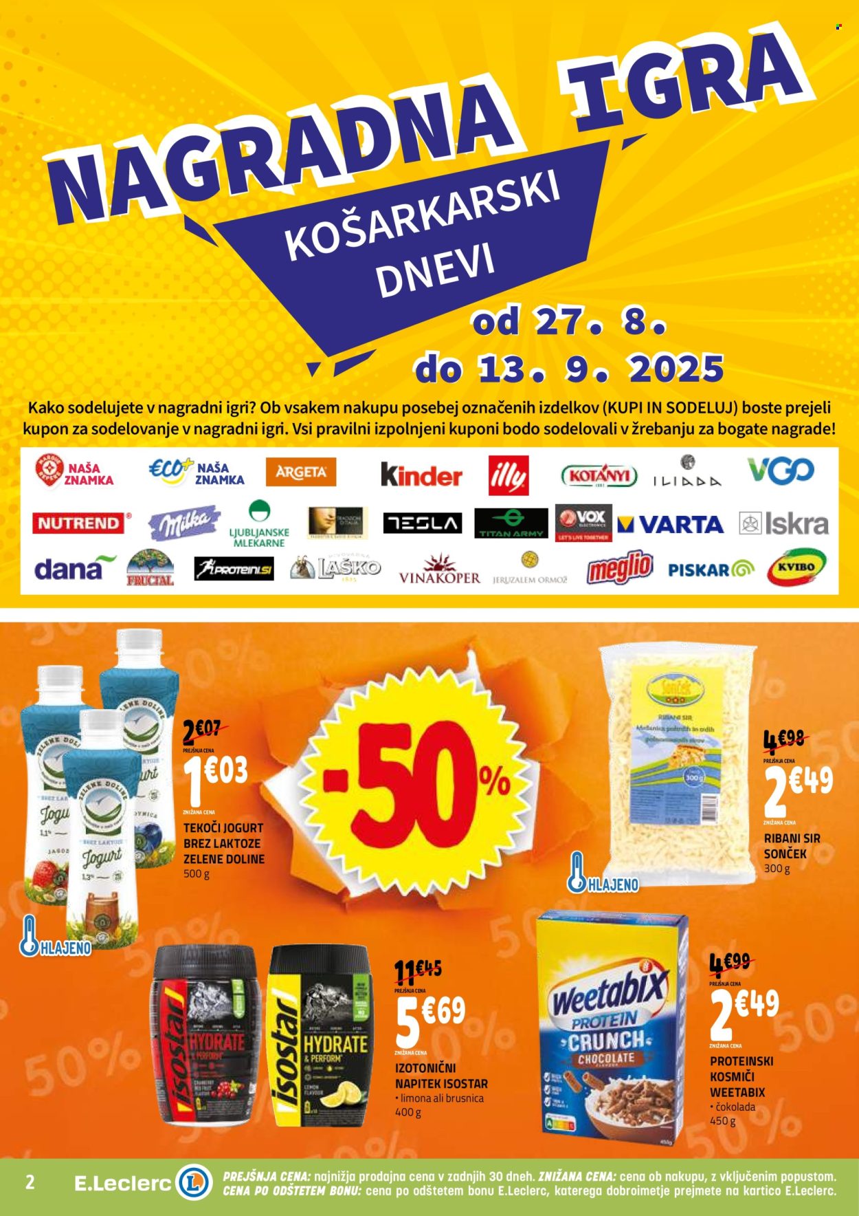 E.Leclerc katalog - 3.9.2025 - 13.9.2025. Stran 2