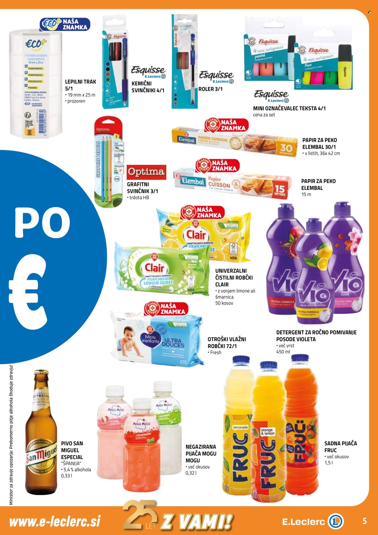 E.Leclerc katalog - 3.9.2025 - 13.9.2025. Stran 5