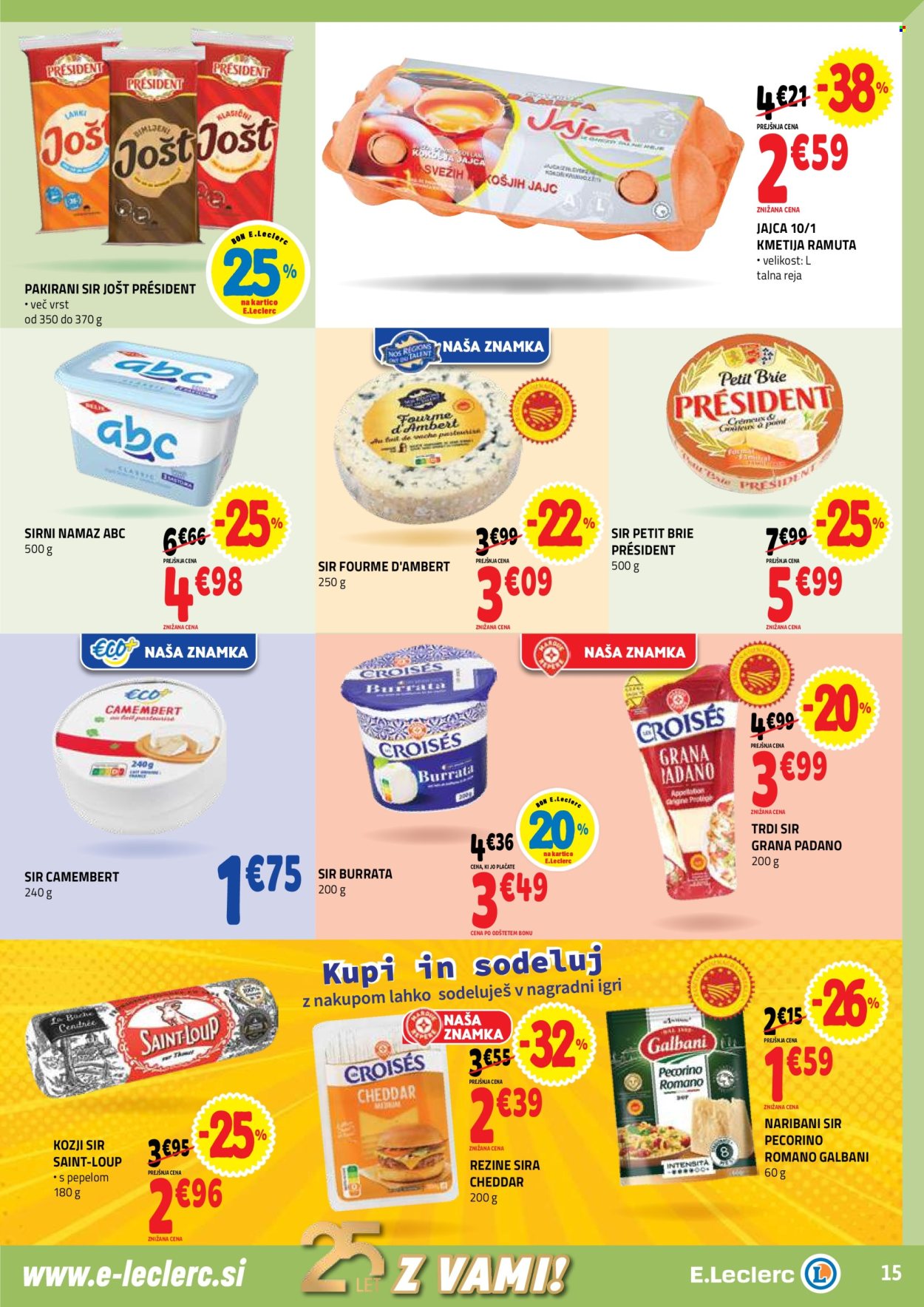 E.Leclerc katalog - 3.9.2025 - 13.9.2025. Stran 15