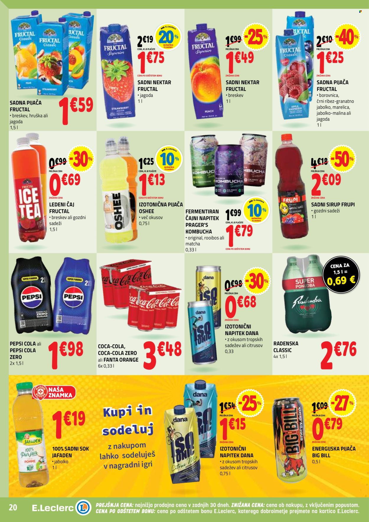 E.Leclerc katalog - 3.9.2025 - 13.9.2025. Stran 20