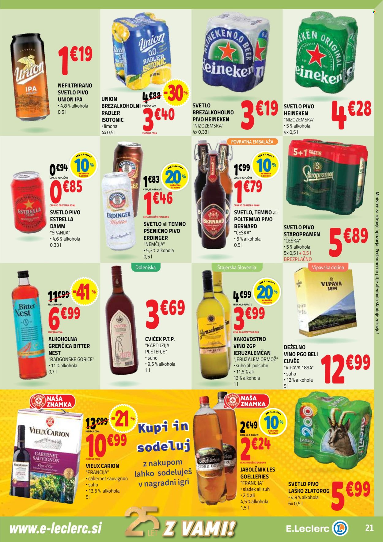 E.Leclerc katalog - 3.9.2025 - 13.9.2025. Stran 21
