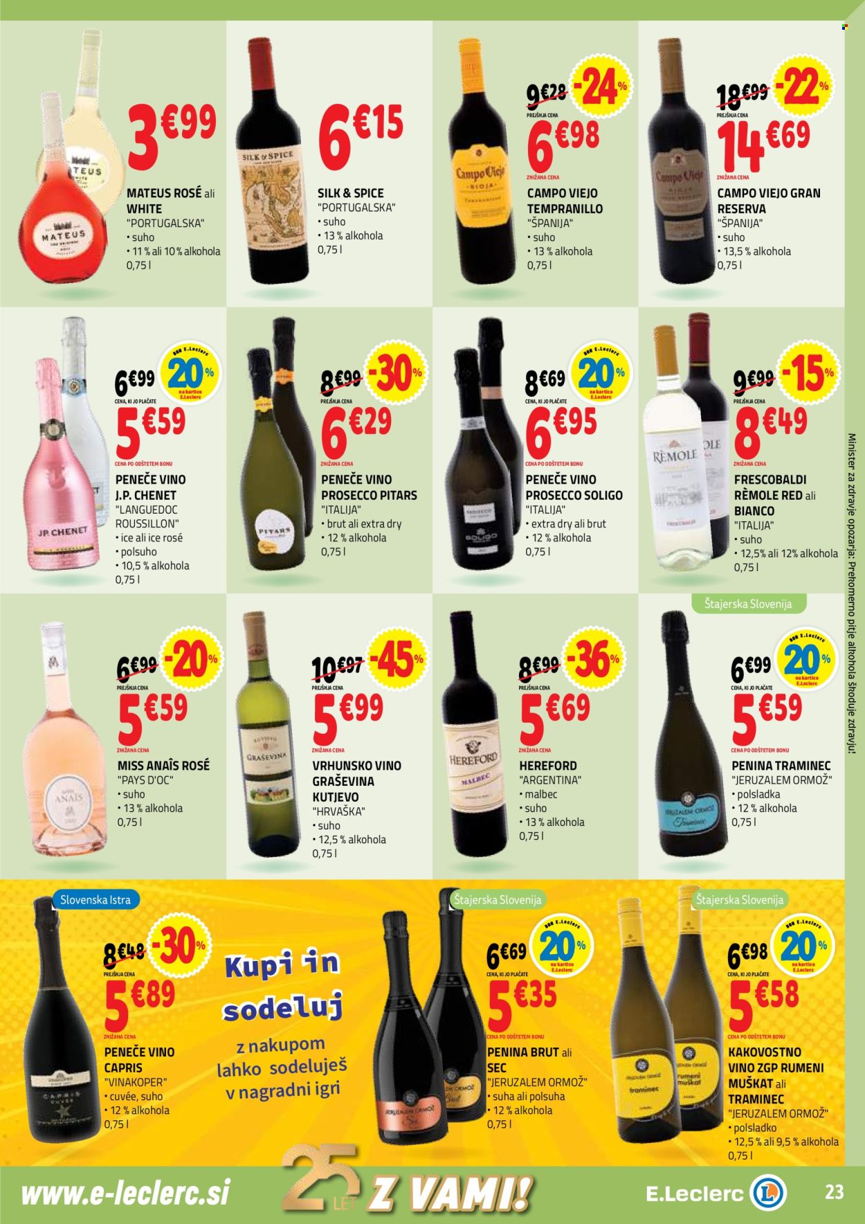 E.Leclerc katalog - 3.9.2025 - 13.9.2025. Stran 23
