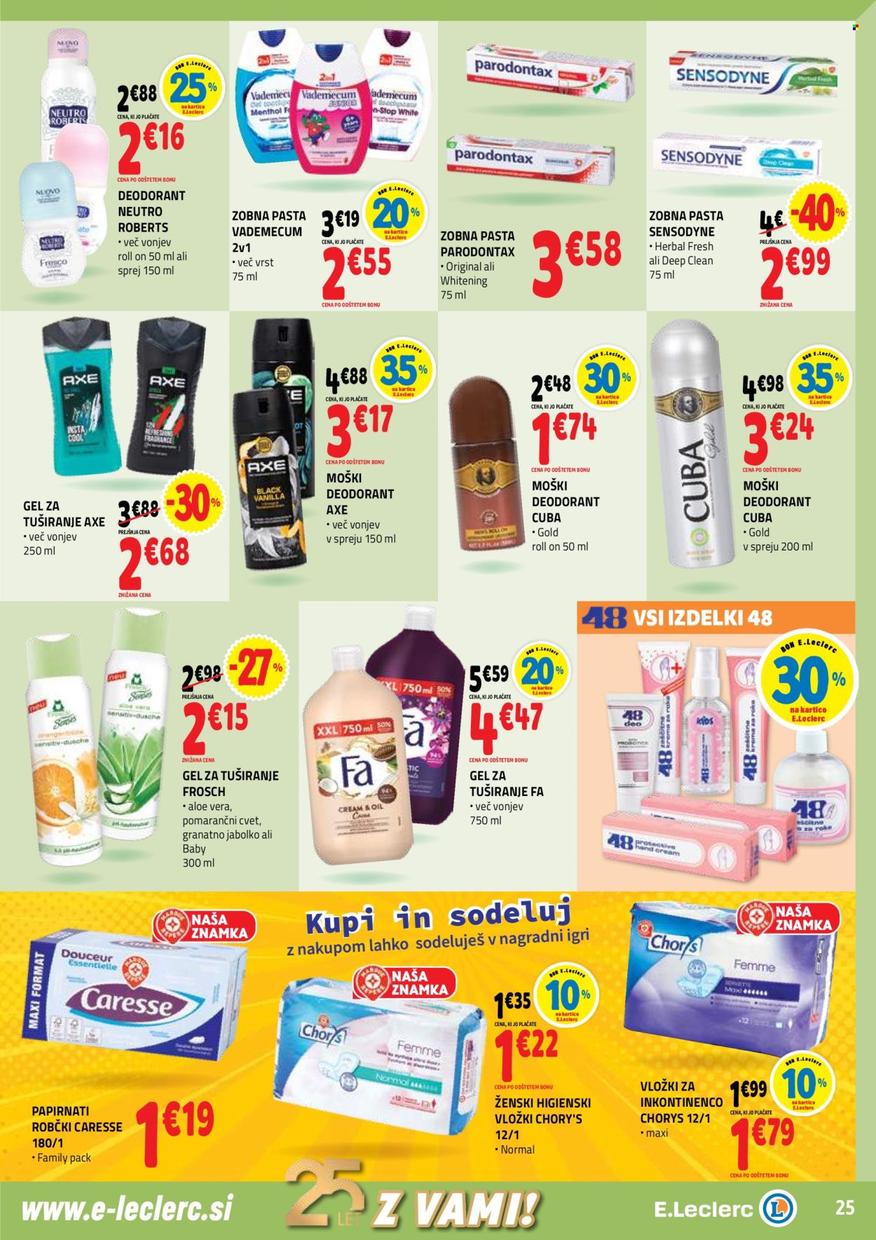 E.Leclerc katalog - 3.9.2025 - 13.9.2025. Stran 25