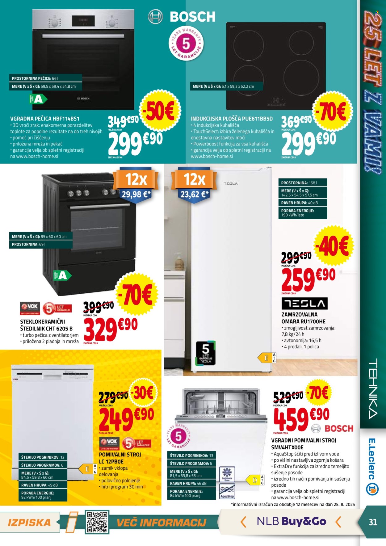 E.Leclerc katalog - 3.9.2025 - 13.9.2025. Stran 31