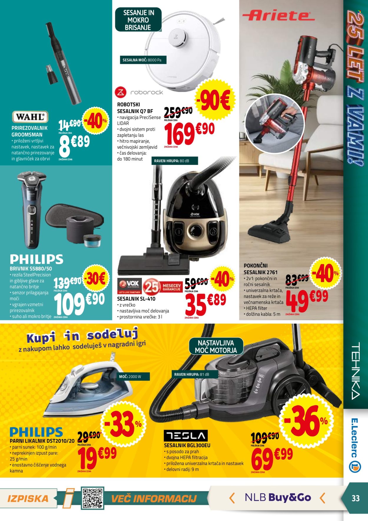E.Leclerc katalog - 3.9.2025 - 13.9.2025. Stran 33