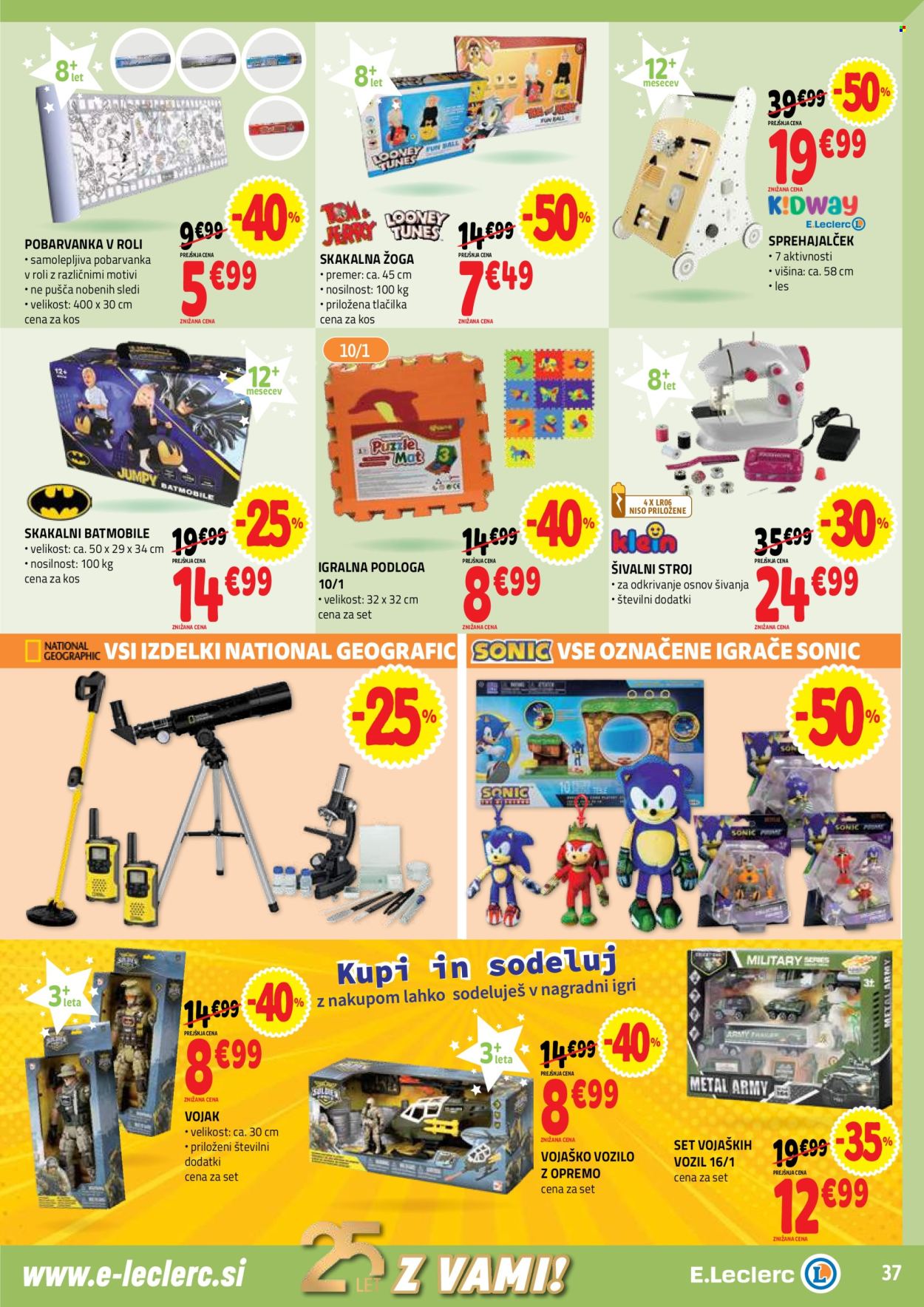 E.Leclerc katalog - 3.9.2025 - 13.9.2025. Stran 37