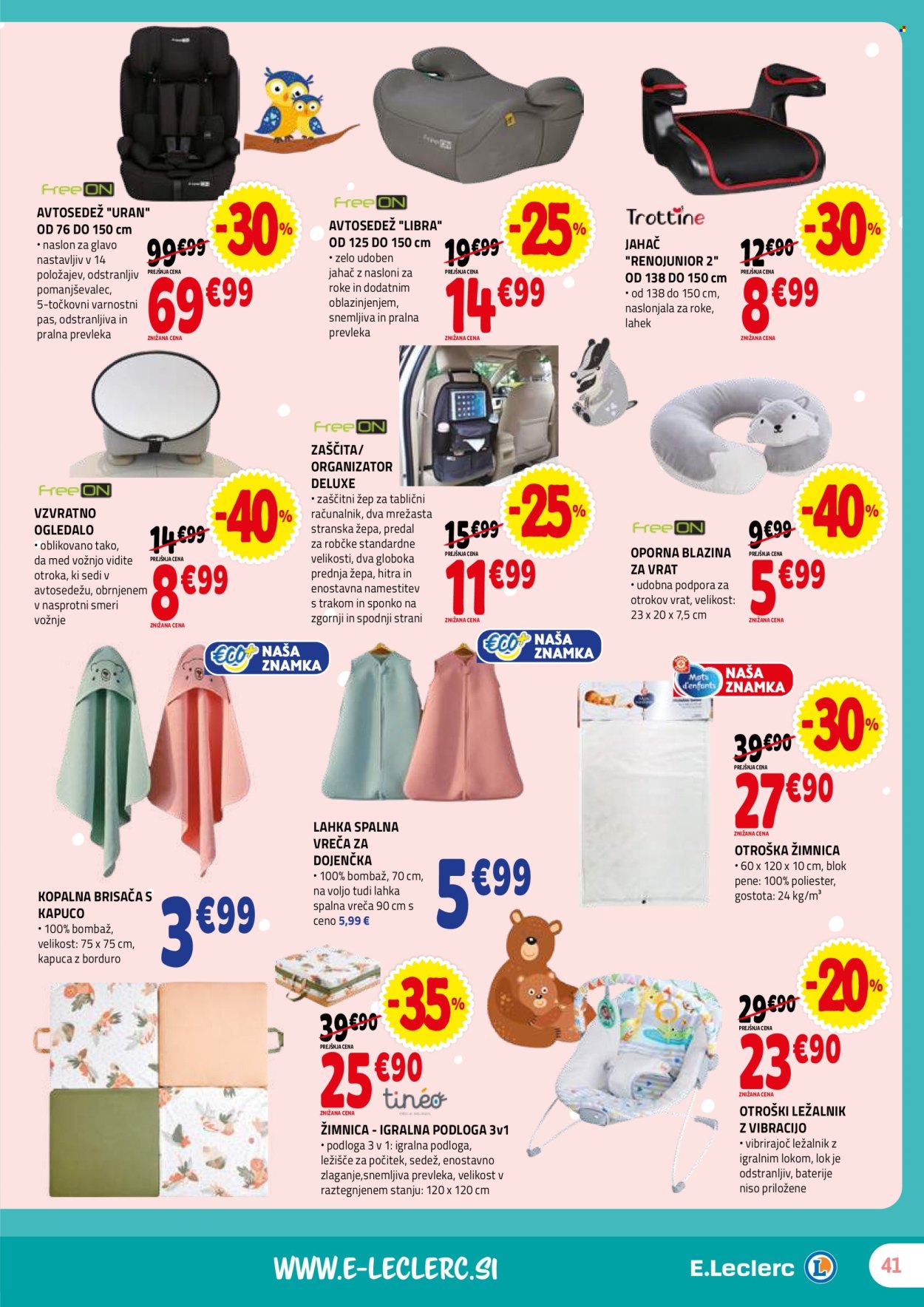 E.Leclerc katalog - 3.9.2025 - 13.9.2025. Stran 41