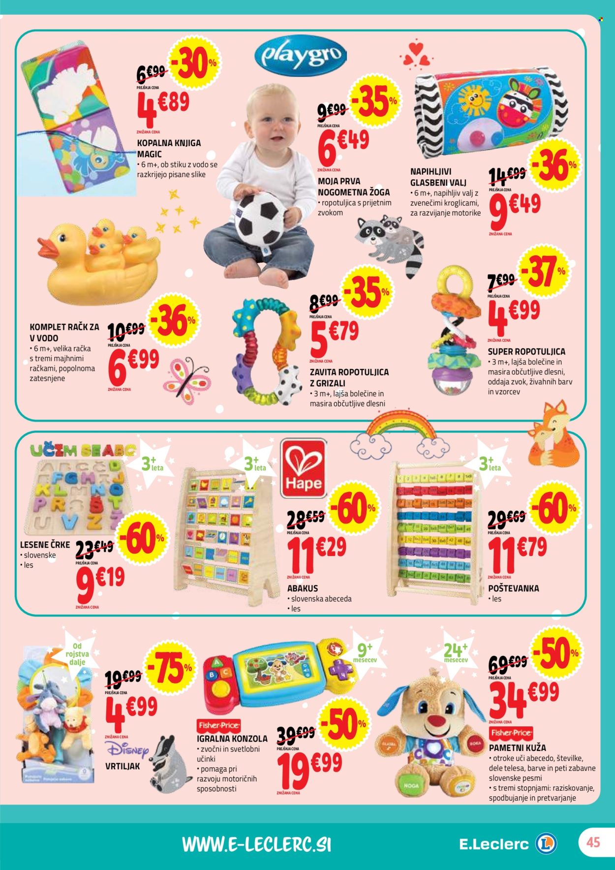 E.Leclerc katalog - 3.9.2025 - 13.9.2025. Stran 45