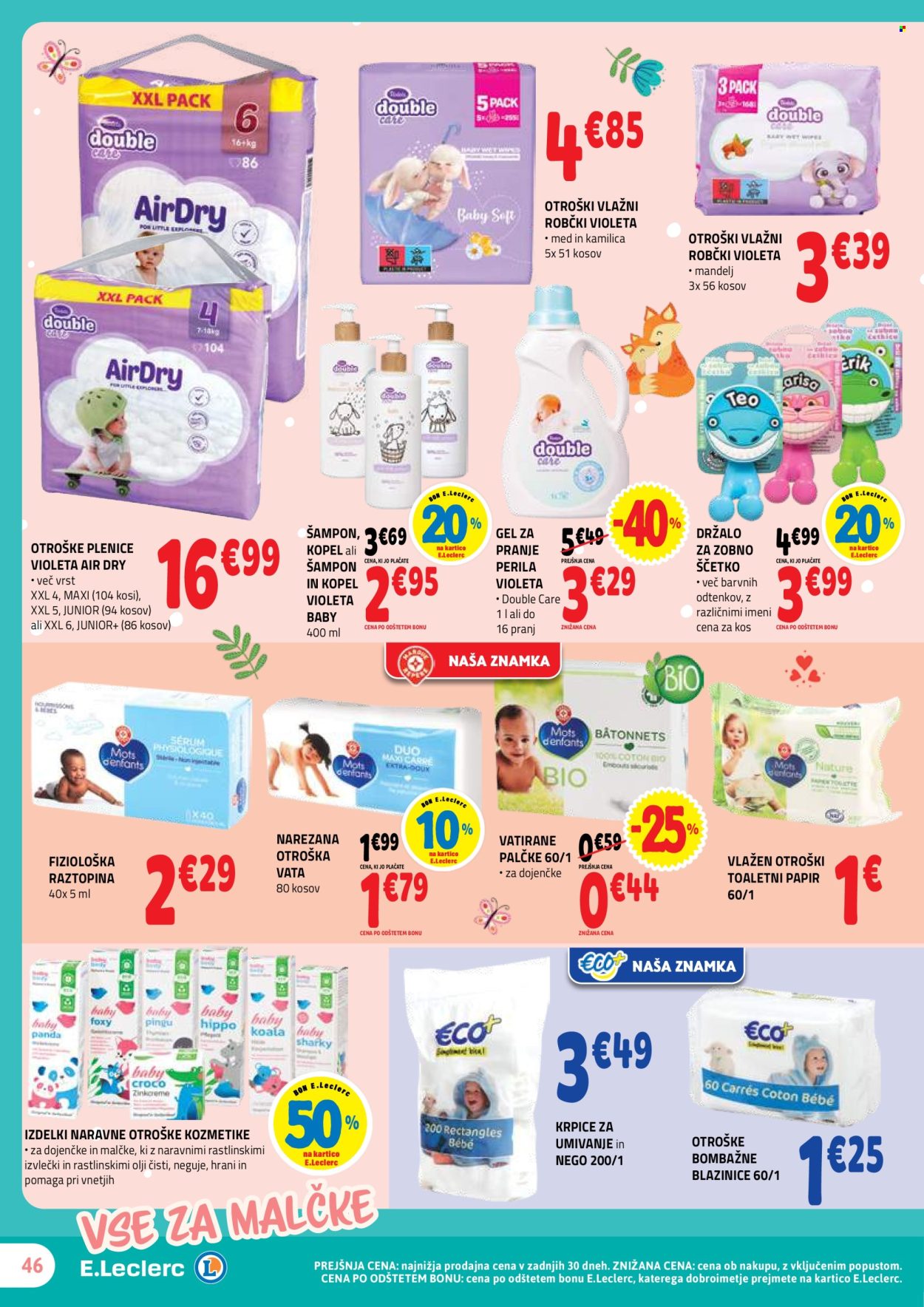 E.Leclerc katalog - 3.9.2025 - 13.9.2025. Stran 46