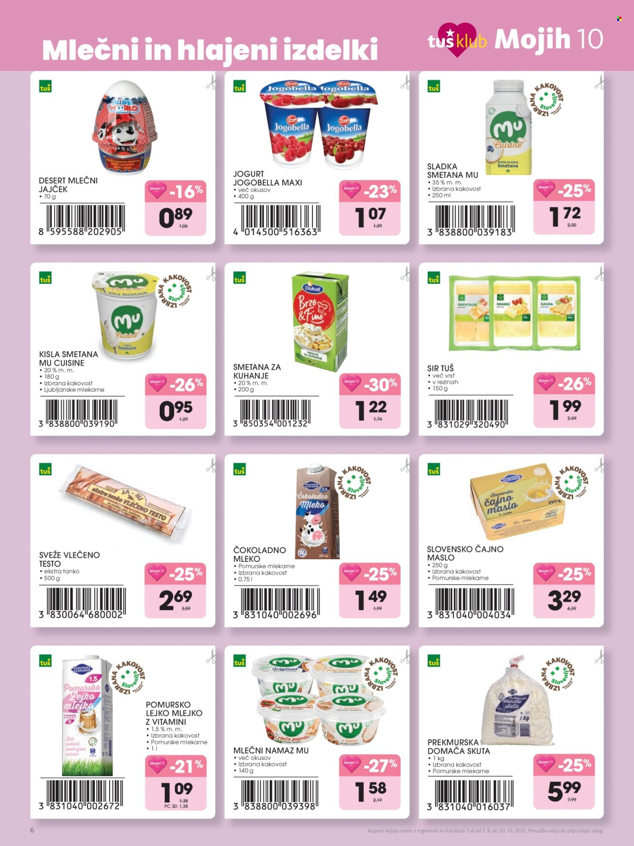 Tuš katalog - 5.9.2025 - 31.10.2025. Stran 6