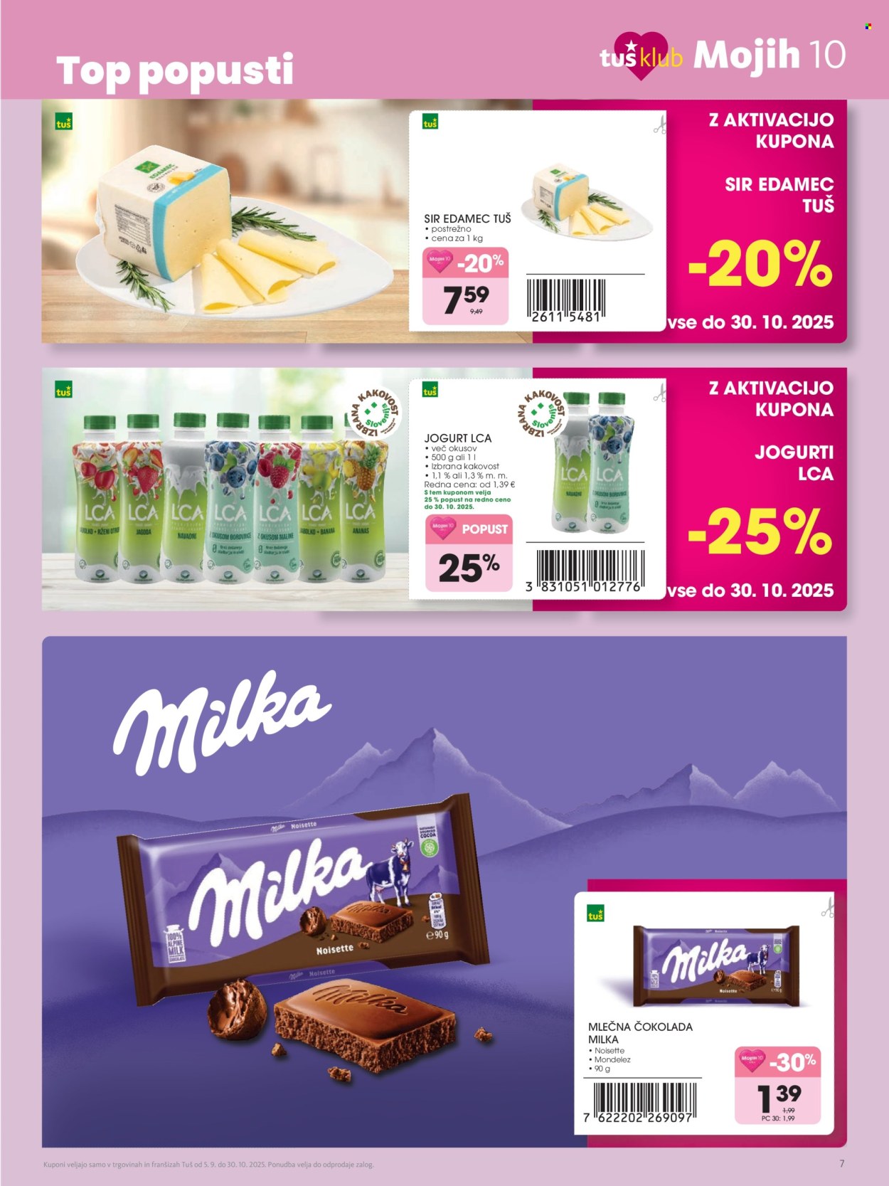 Tuš katalog - 5.9.2025 - 31.10.2025. Stran 7