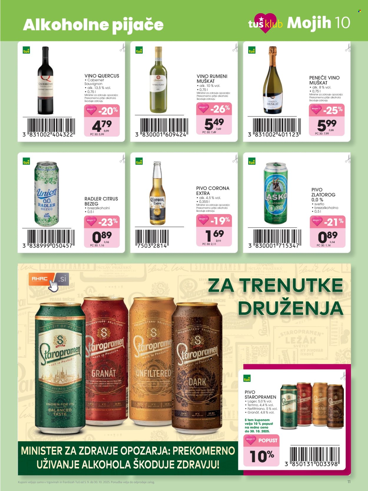Tuš katalog - 5.9.2025 - 31.10.2025. Stran 11
